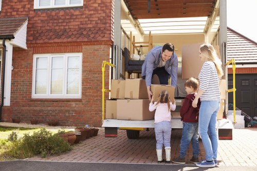 House removalists handling a family home move in Sutton with care