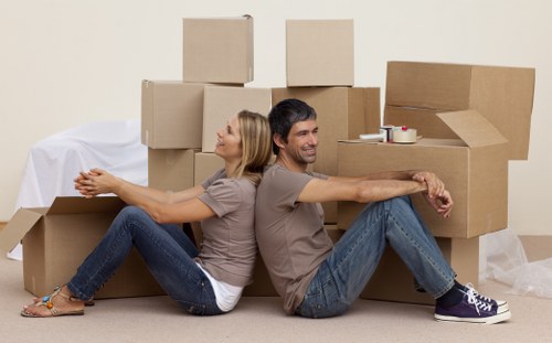 Preparing furniture for a move in Sutton with careful packing