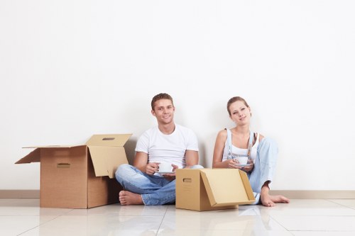 Business packing boxes and office relocation supplies in Sutton
