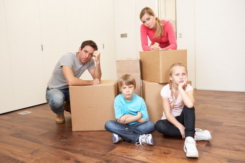 Professional house movers assisting with a property move in Sutton