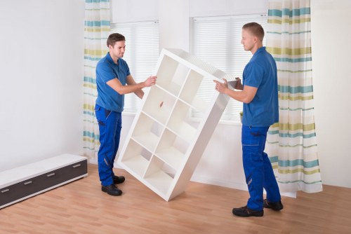 Moving boxes and organised unpacking in Sutton